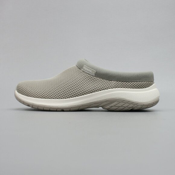 MERRELL Ladies 9.5 Wide Encore Breeze 5 Aluminum Taupe Mesh Shoes Clogs J005510W - Picture 2 of 12